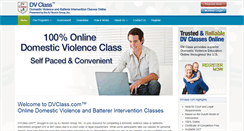 Desktop Screenshot of dvclass.com