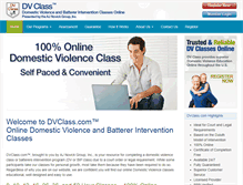 Tablet Screenshot of dvclass.com